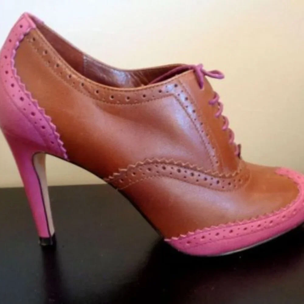 Cole Haan/Nike Air Lucinda Wingtip Oxford Pums. Size 6B - Picture 3 of 5